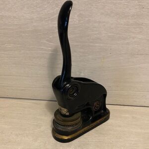 Antique Schwaab Embossing Press Big Four Sign Co Corporate Seal Milwaukee